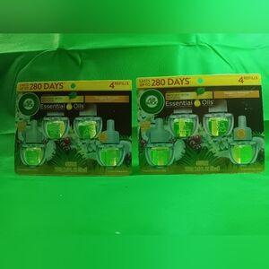 Air Wick Plug In Refills Cherry & Coconut 8 Refills NEW Bundles